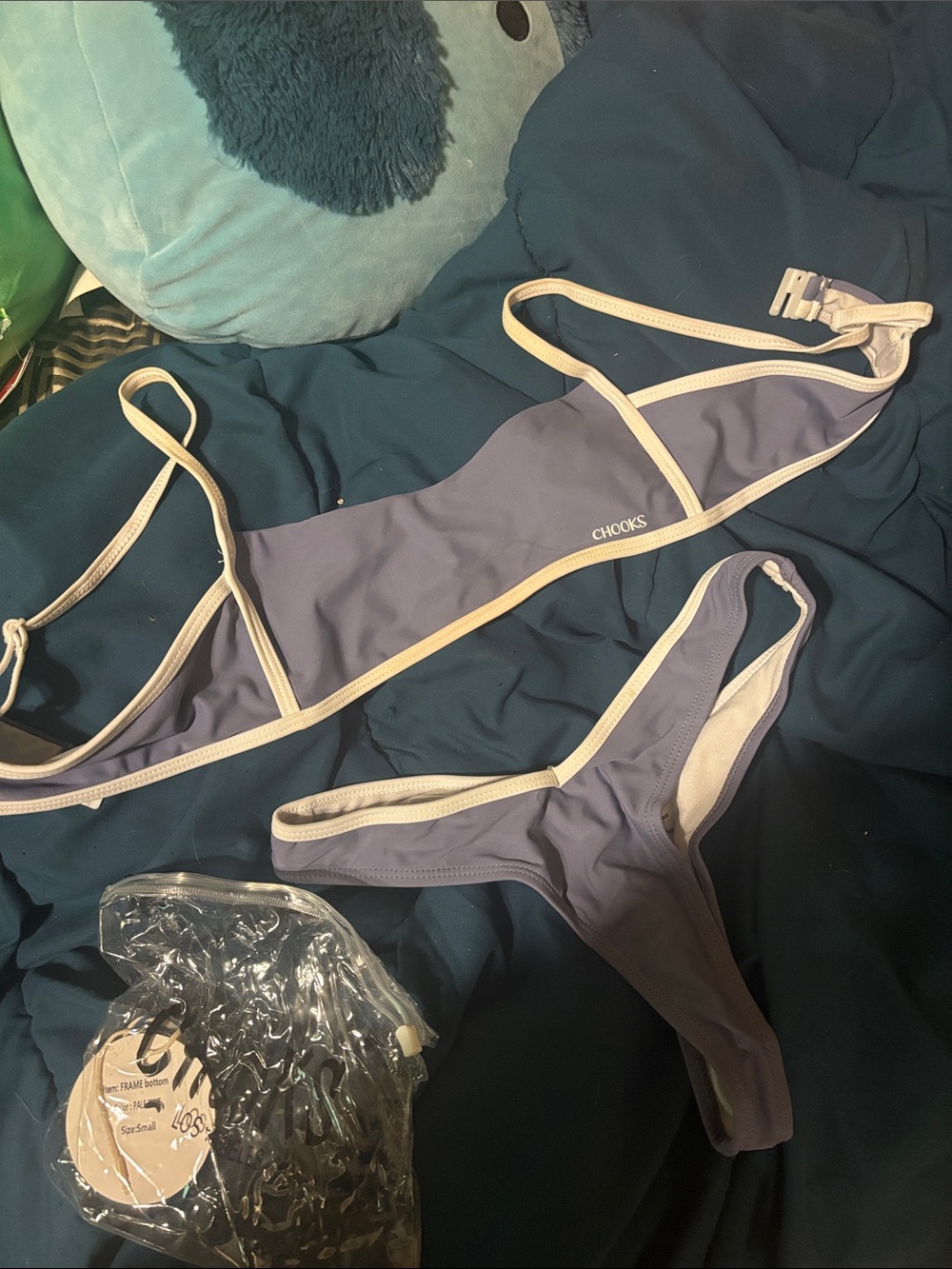 Purple Boutinela bikini set